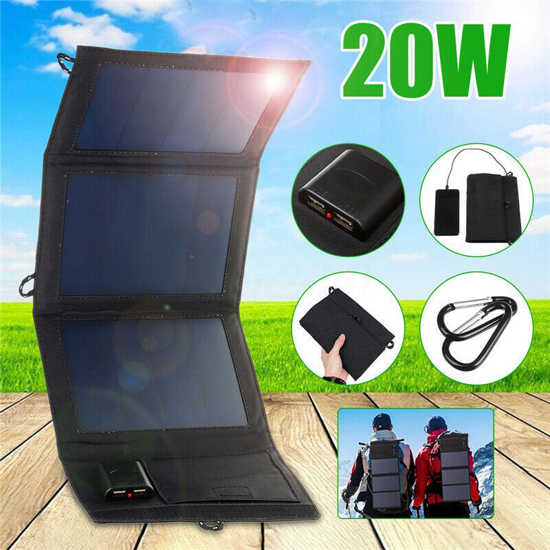 Compact Folding Solar Charger