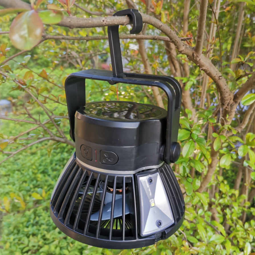 Foldable Solar Camping Fan