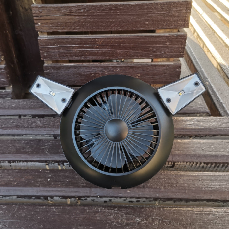 Foldable Solar Camping Fan
