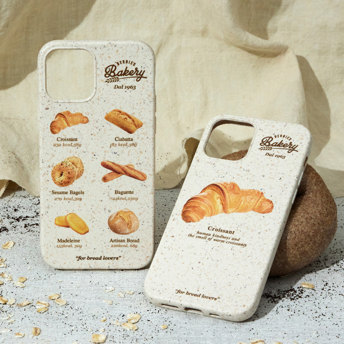 Biodegradable Croissant Phone Case