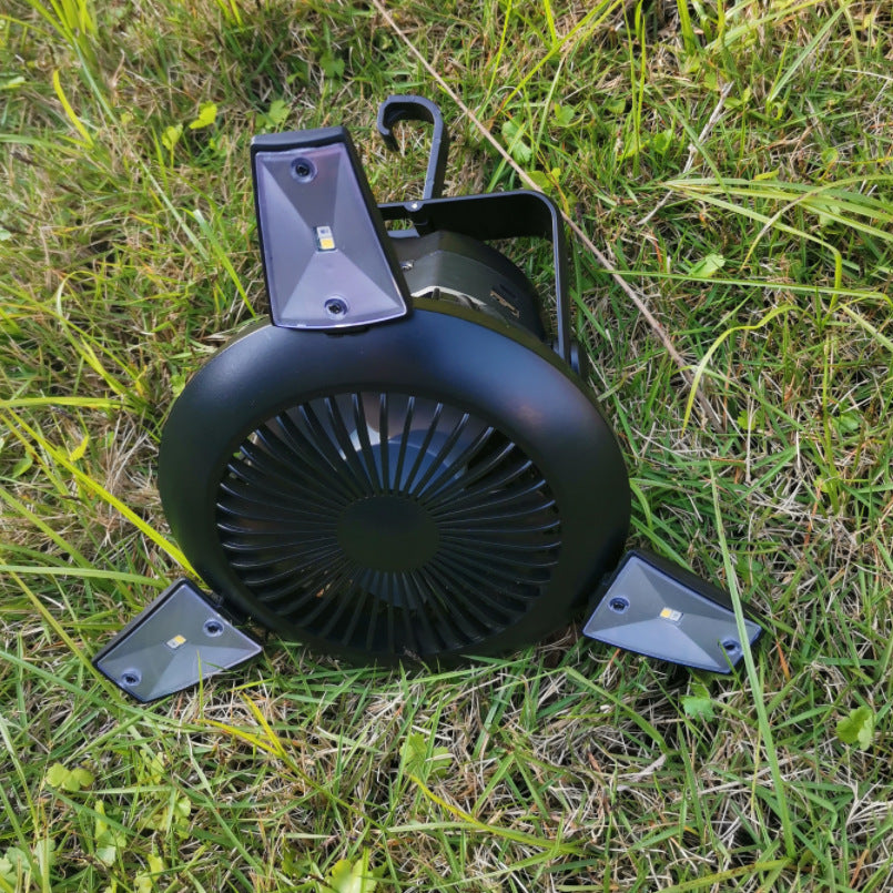 Foldable Solar Camping Fan