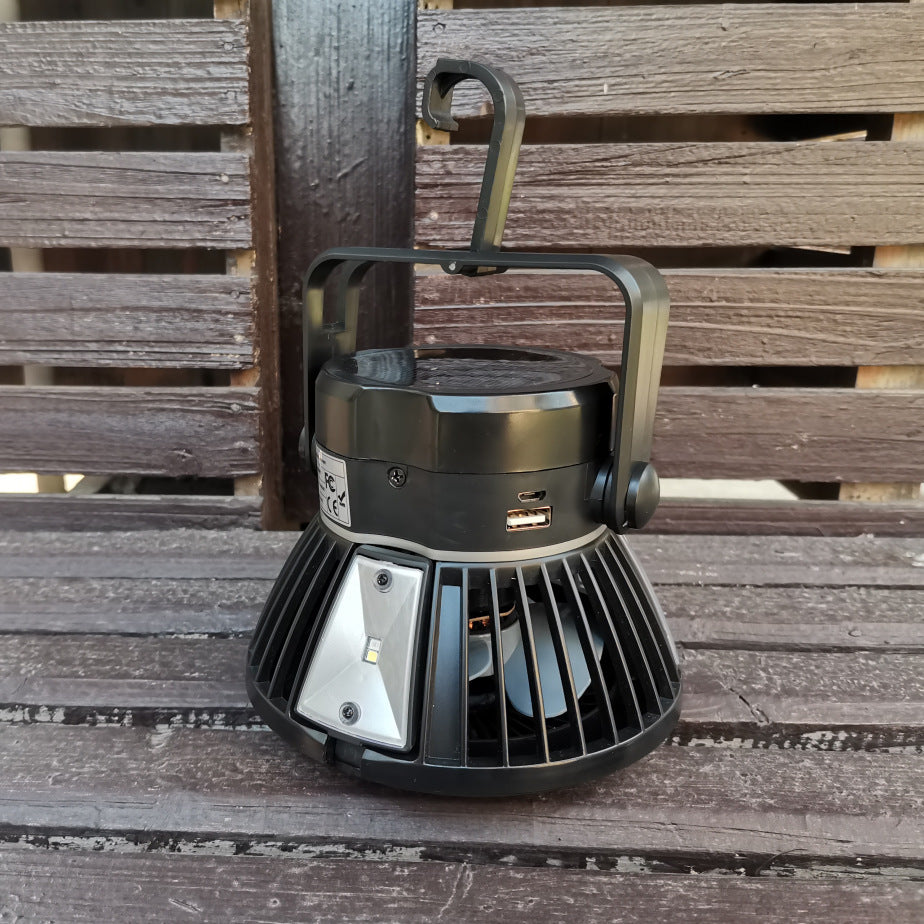 Foldable Solar Camping Fan