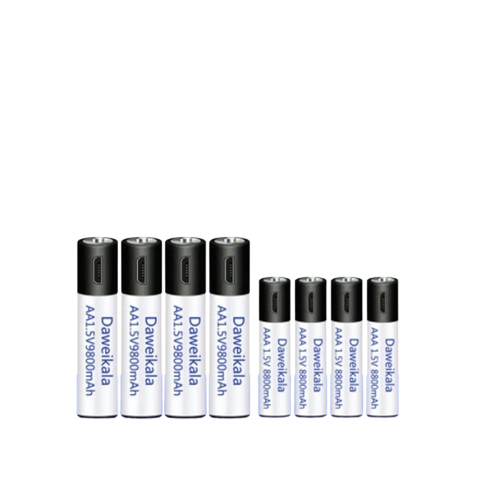 15V USB Rechargeable Batteries