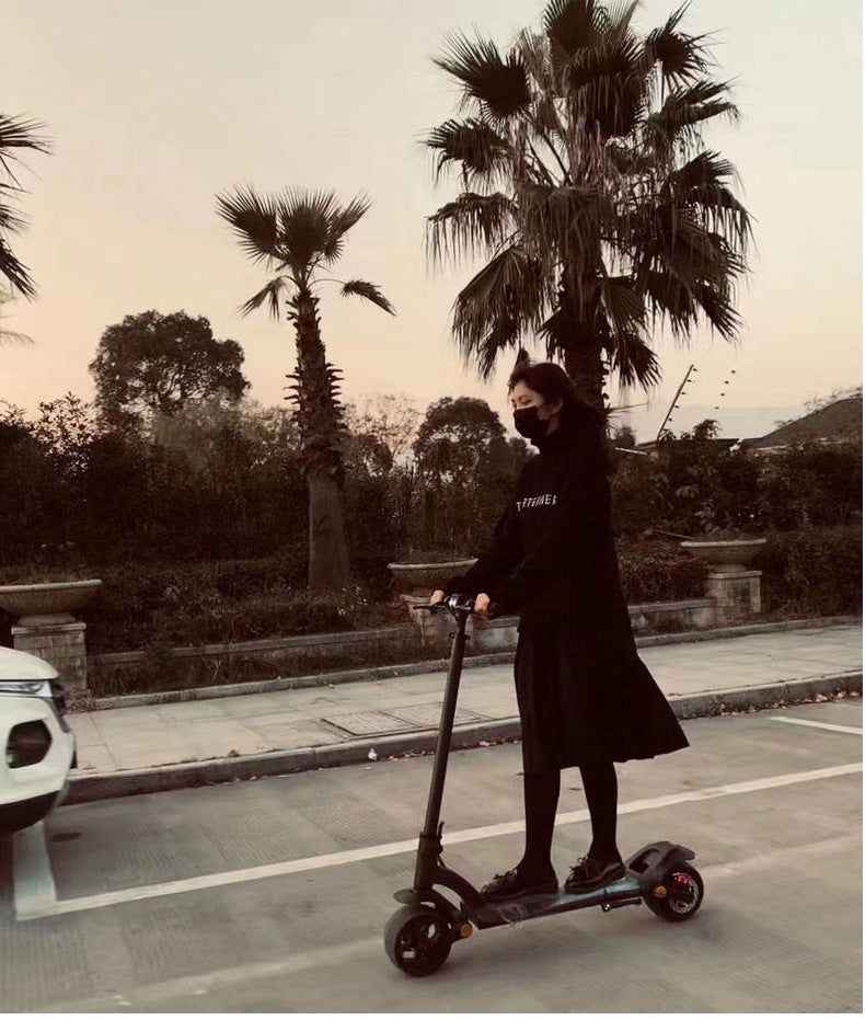 WideTire Folding Dual Scooter