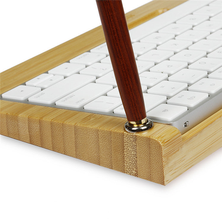 Wooden Bluetooth Keyboard Stand