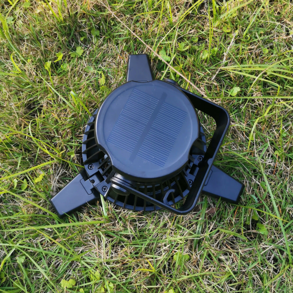 Foldable Solar Camping Fan