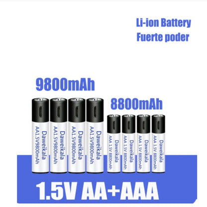 15V USB Rechargeable Batteries